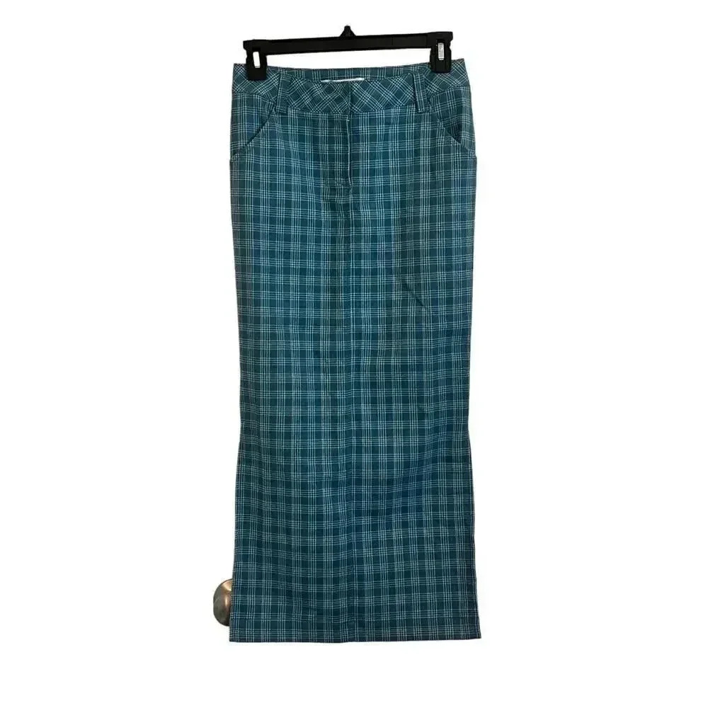 URBAN OUTFITTERS NWT plaid maxi pencil skirt size xs